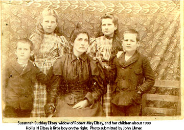 Susannah Buckley Ellzey and children about 1900